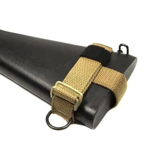 Blue Force Gear A2 buttstock sling adapter, coyote brown.